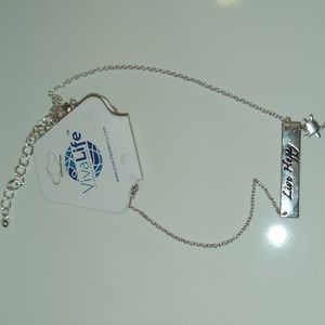 Viva Life "Live Happy" adjustable necklace